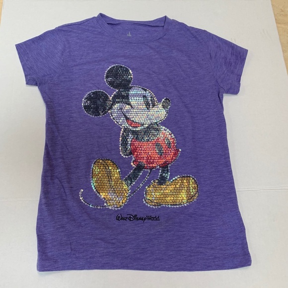 NWT DISNEY X JUNK FOOD MICKEY MOUSE BLACK TEE SHIRT BOYS SIZE EXTRA SMALL XS
